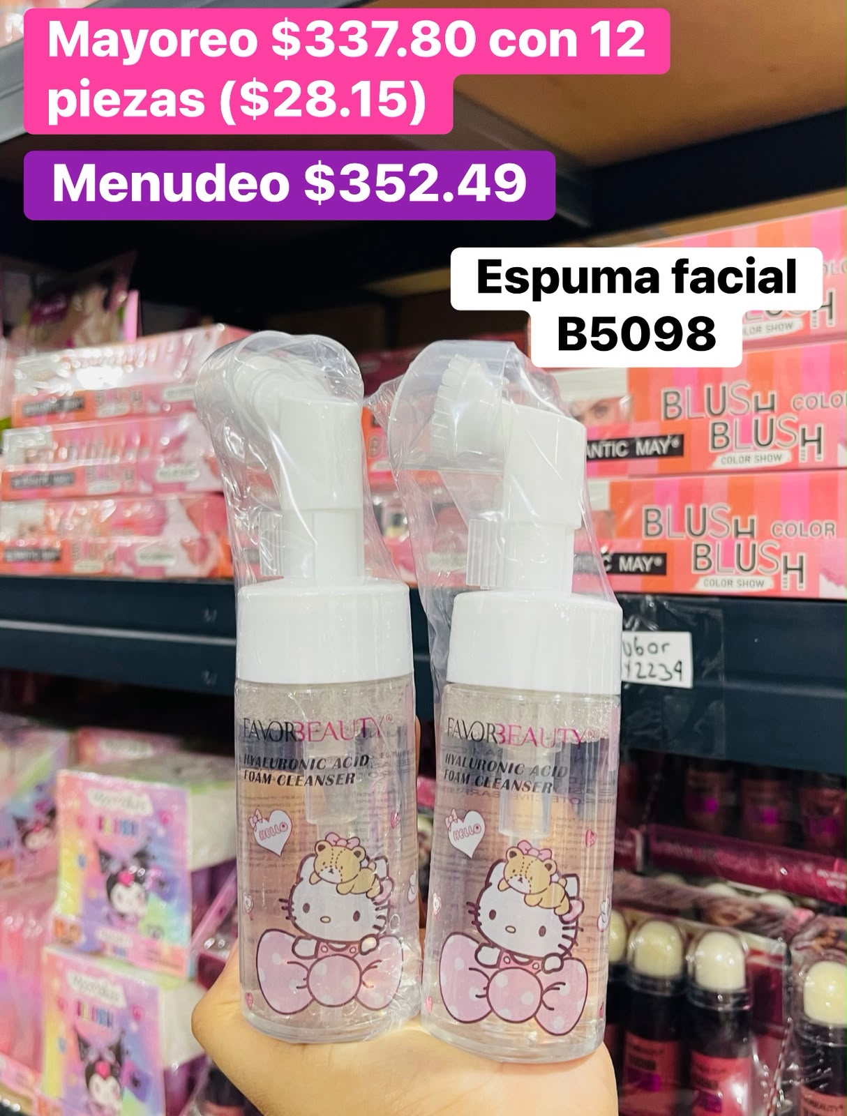 ESPUMA FACIAL B5098 B/12