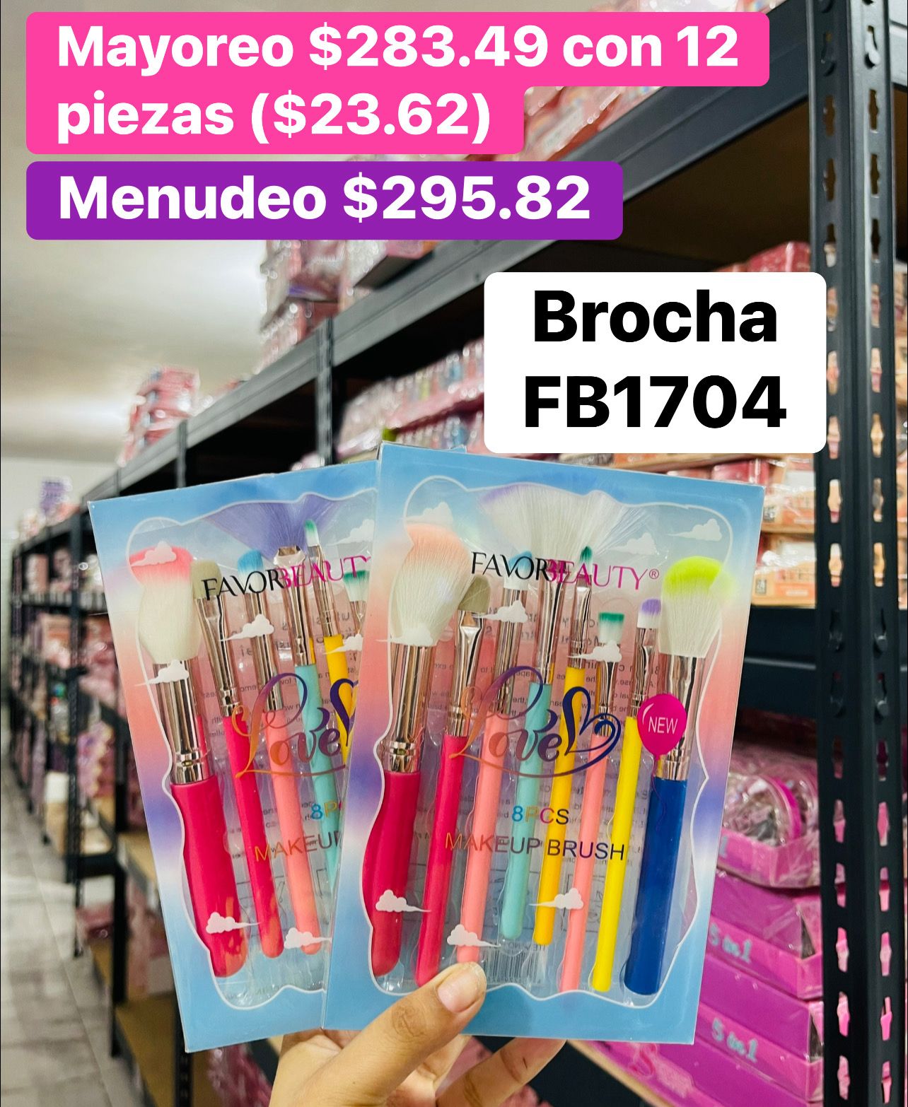 BROCHA FB1704 B/12