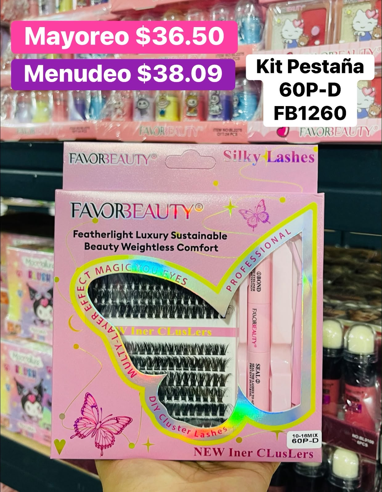 KIT PESTAÑA FB1260