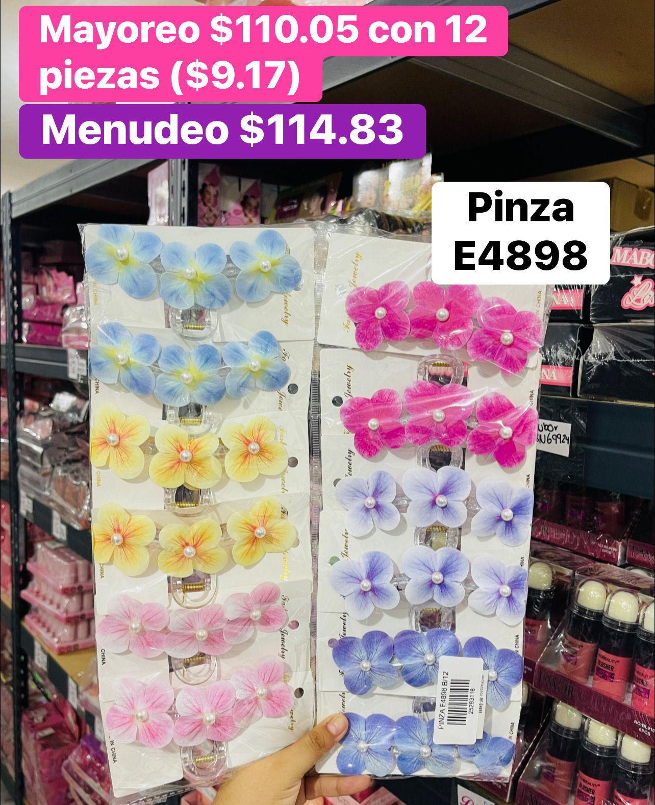 PINZA E4898 B/12