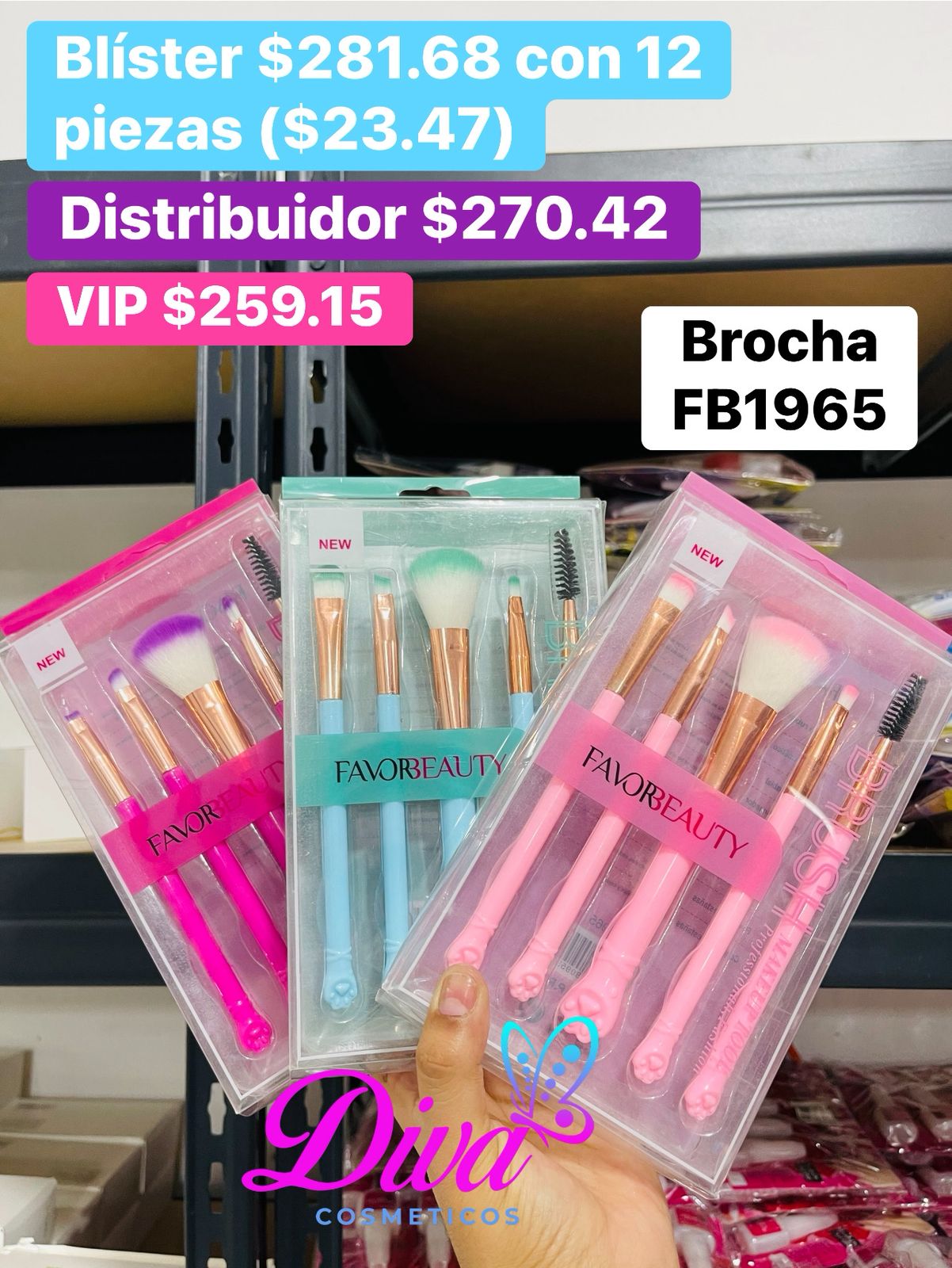 BROCHA FB1965 B/12