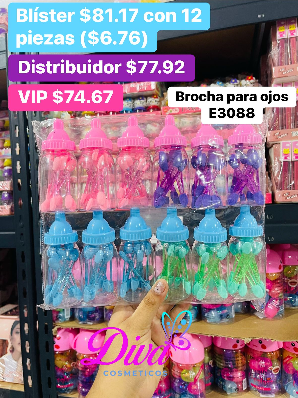 BROCHA OJOS E3088 B/12