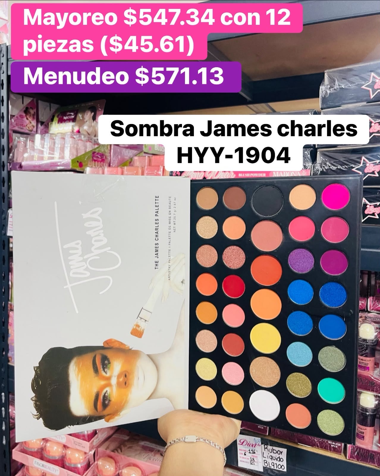 SOMBRA JAMES CHARLES HYY-1904 B/12