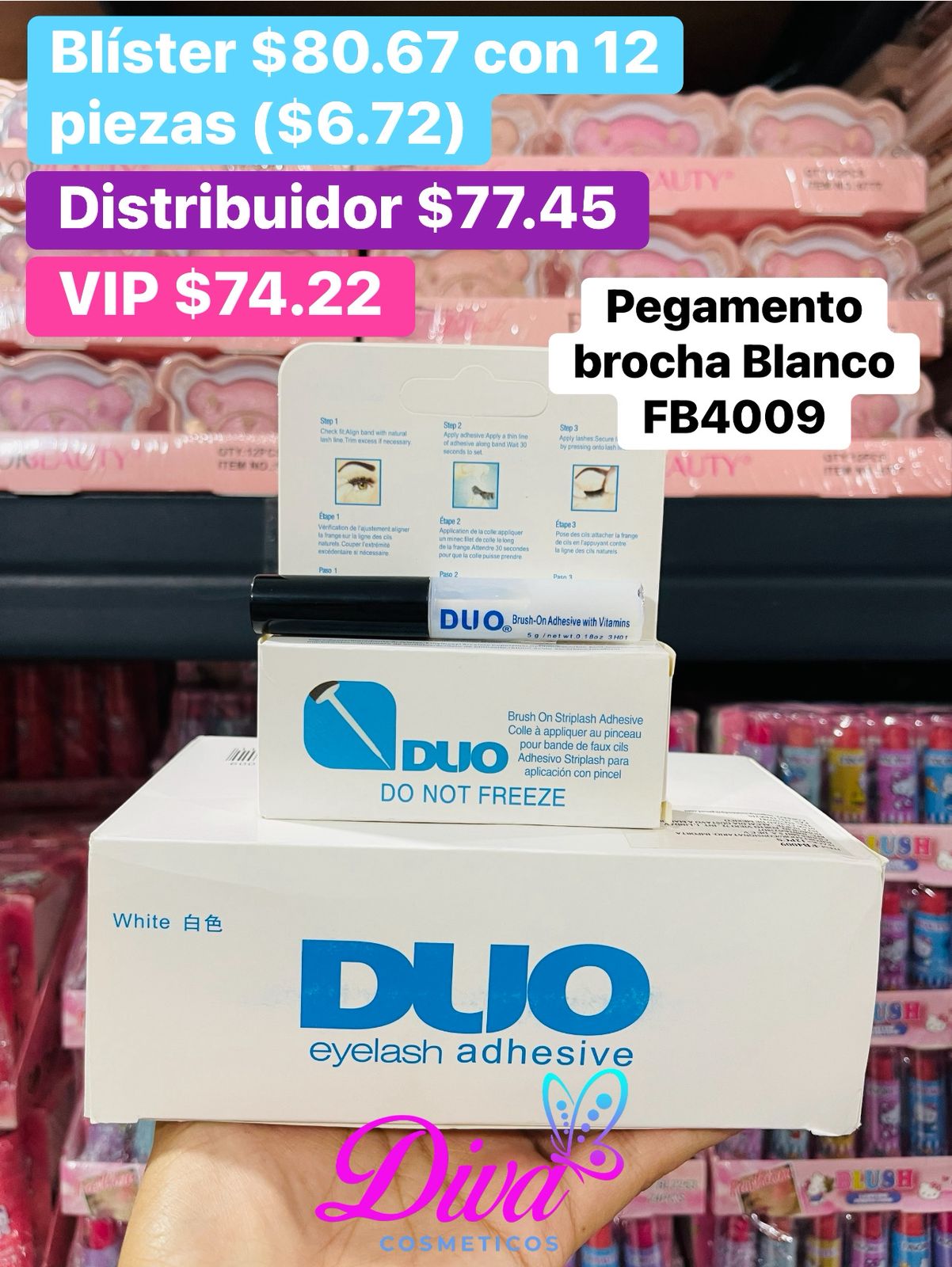 PEGAMENTO BROCHA DUO B/12