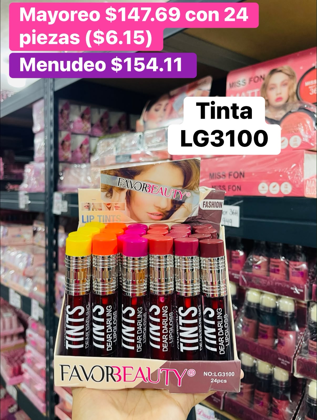 TINTA LAPIZ LG3100 B/24