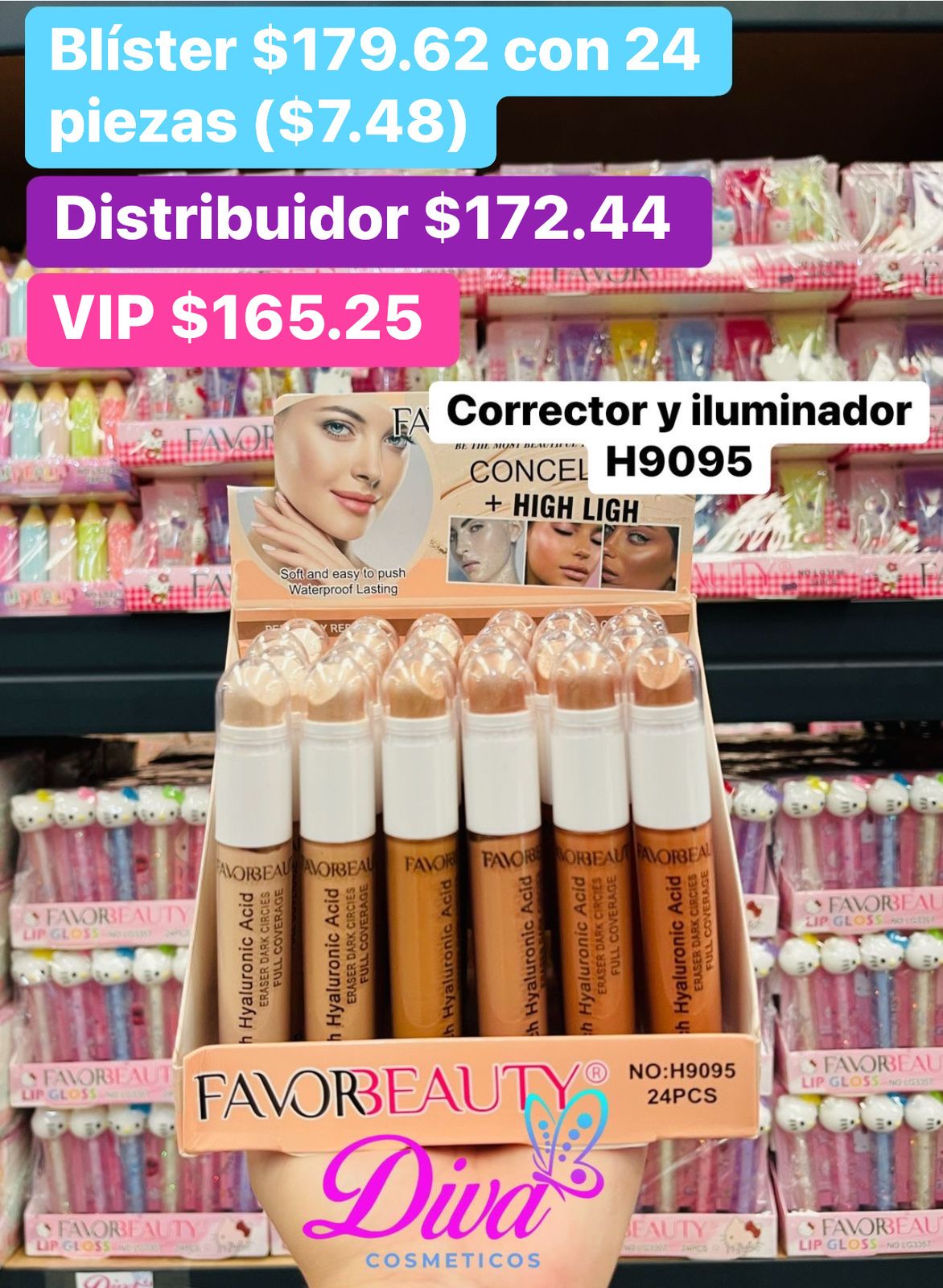 CORRECTOR/ILUMINADOR H9095 B/24