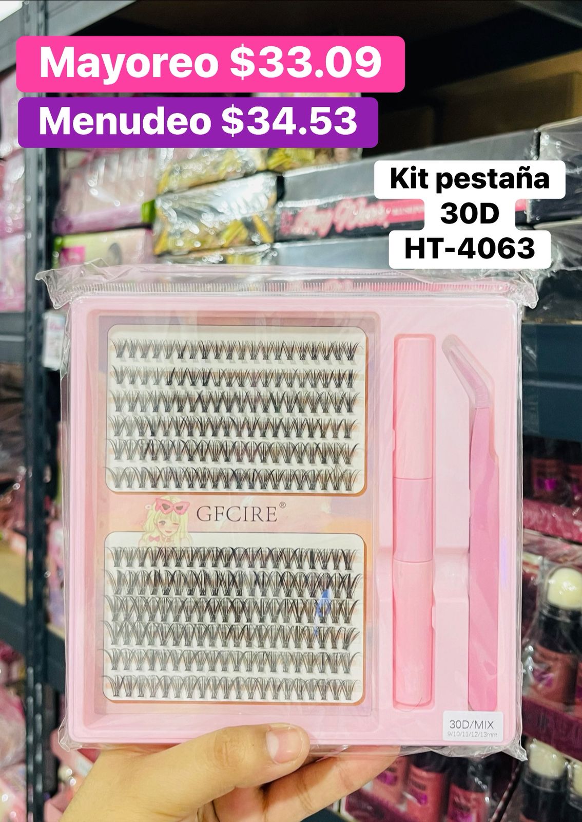 KIT PESTAÑA HT-4063