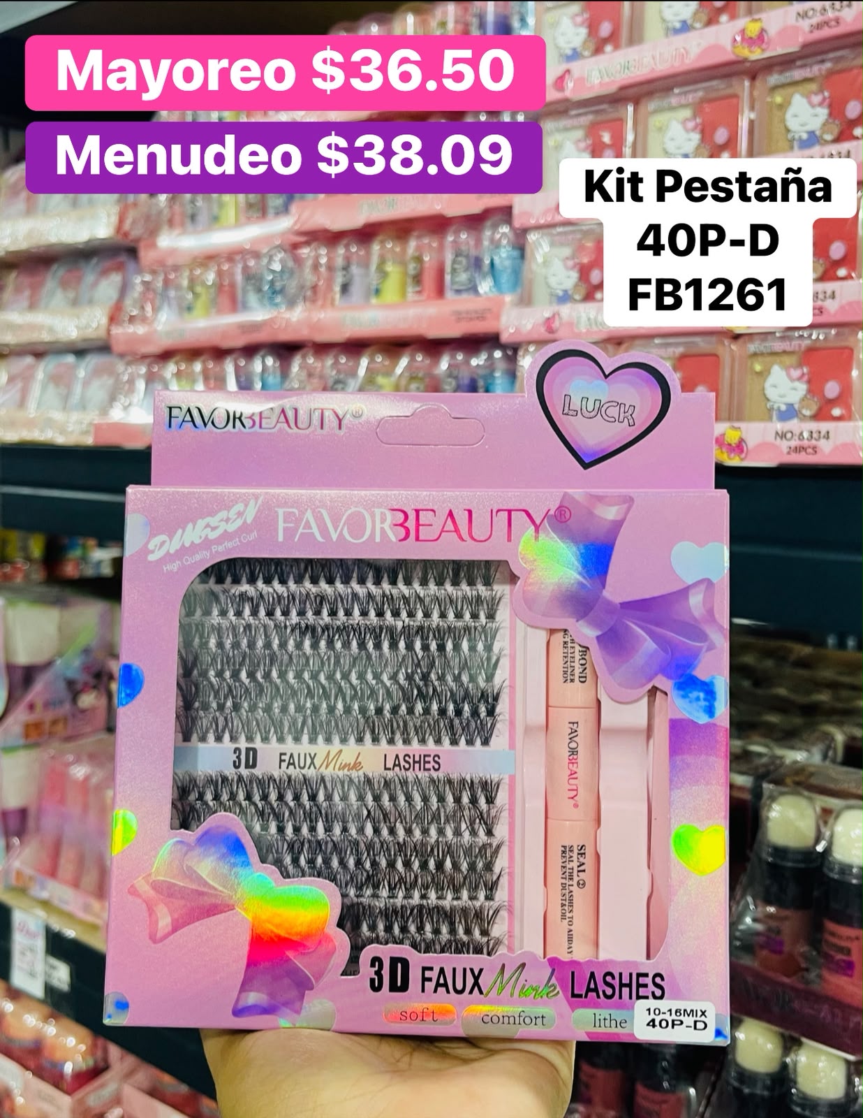 KIT PESTAÑA FB1261