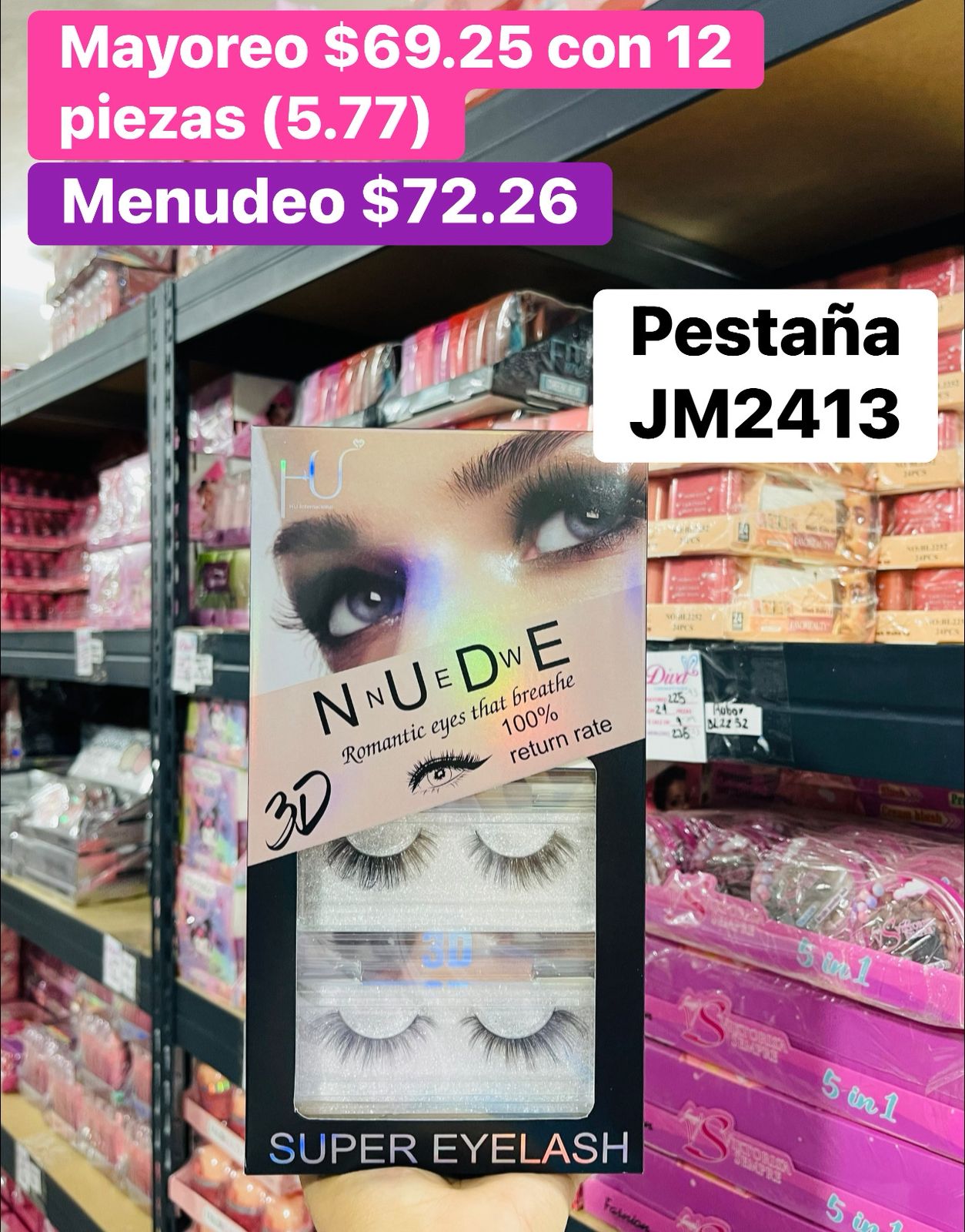 PESTAÑA JM2413 B/12