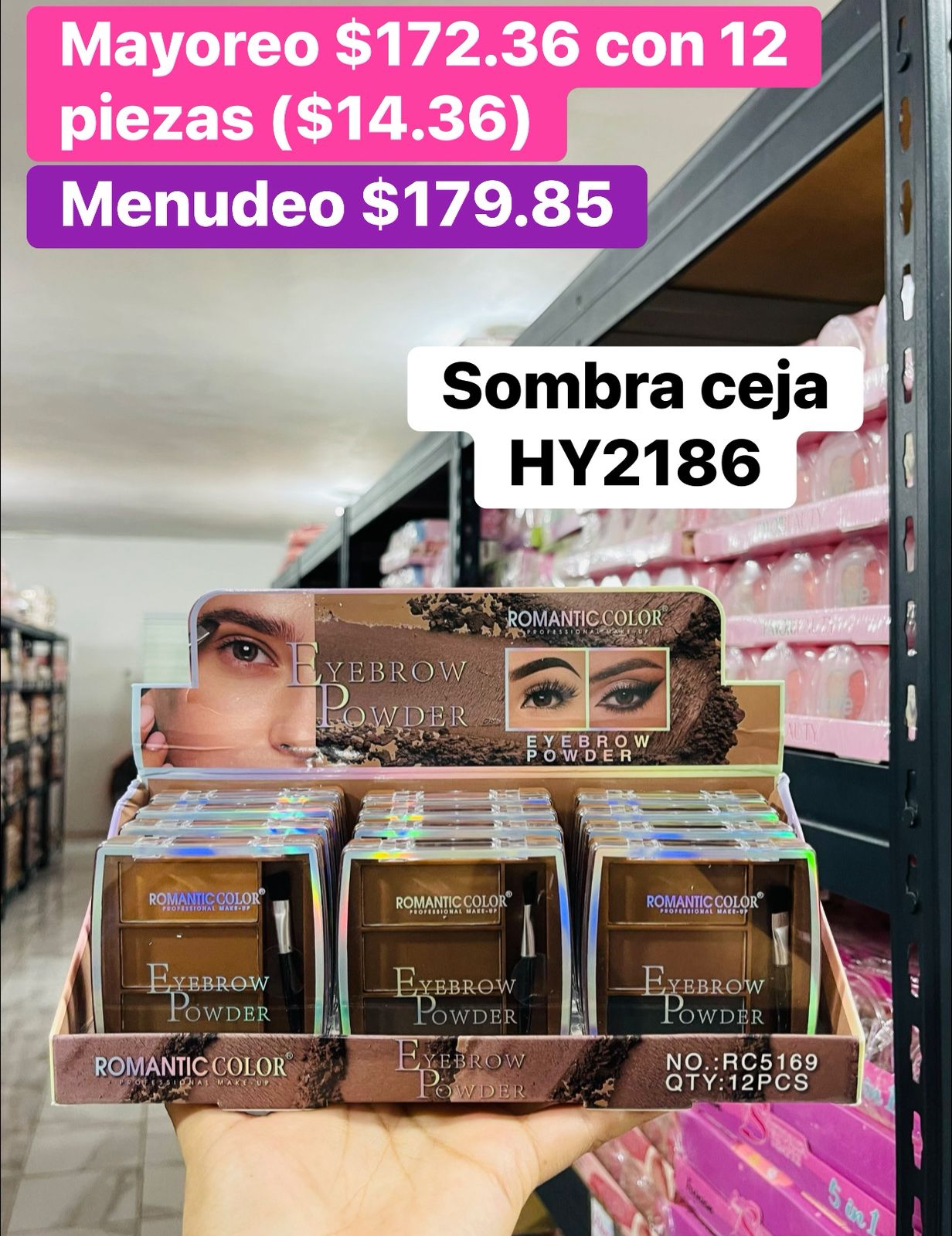 SOMBRA CEJA HY2186 B/12