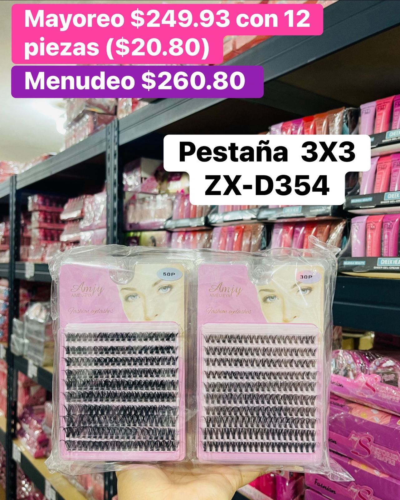 PESTAÑA ZX-D354 B/12