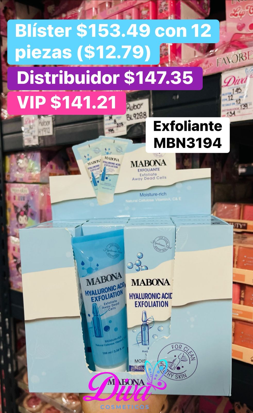 EXFOLIANTE AH MBN3194 B/12
