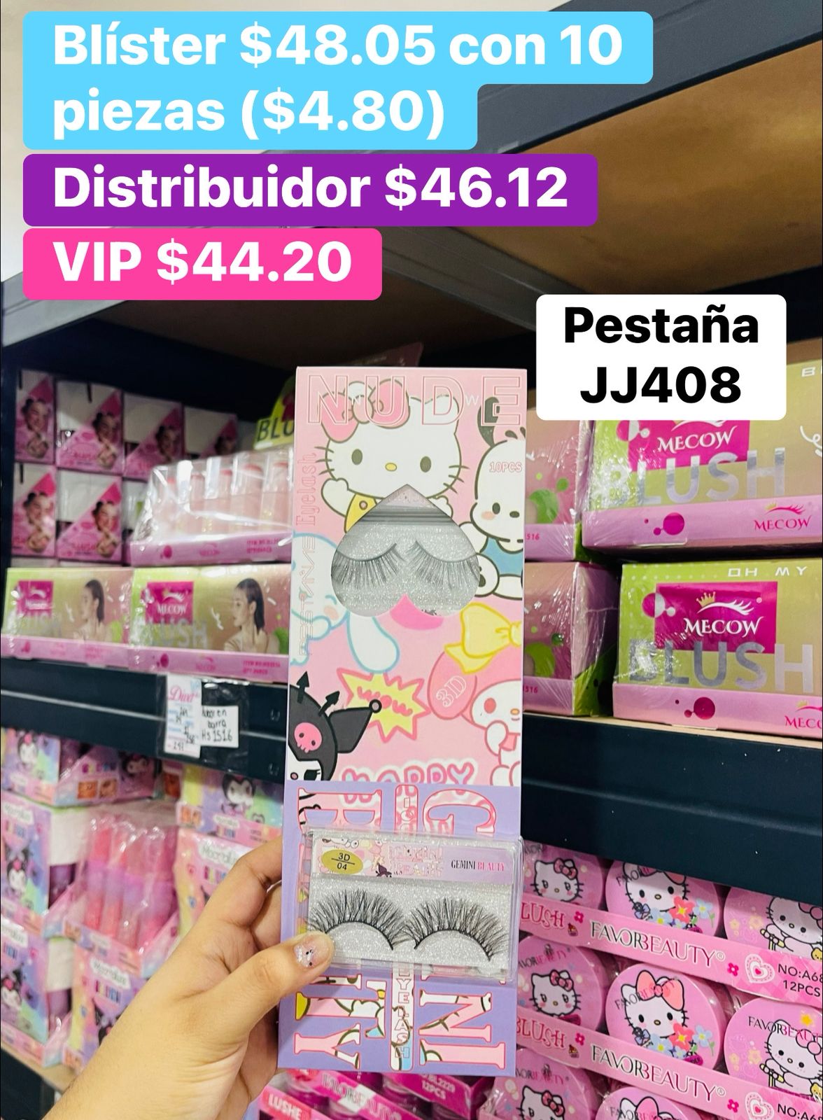 PESTAÑA JJ408 B/10