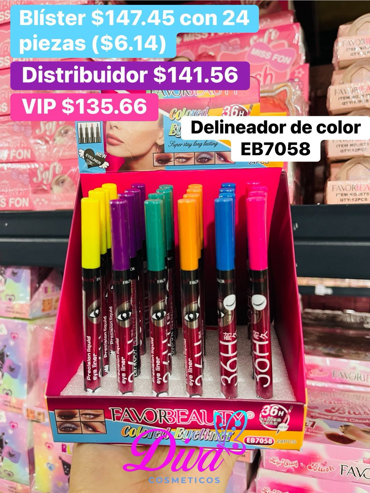 DELINEADOR EB7058 B/24