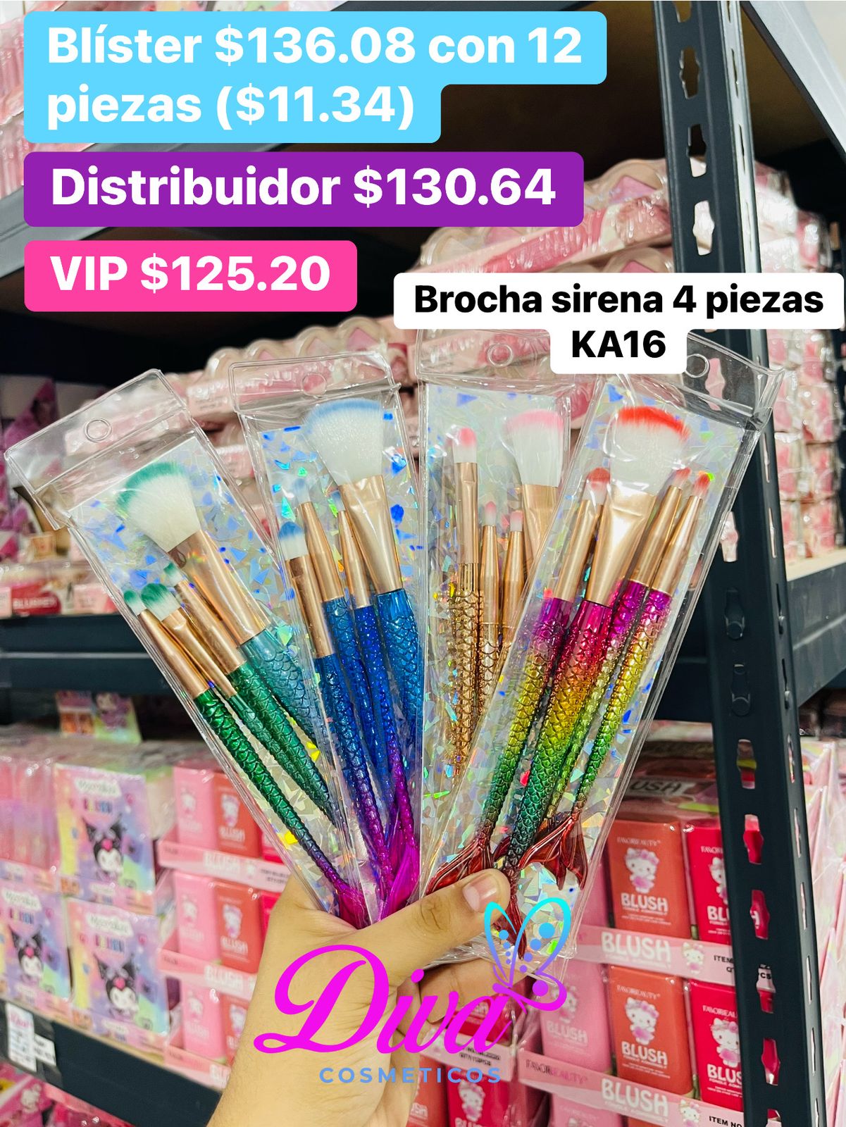 BROCHA SIRENA KA16 B/12
