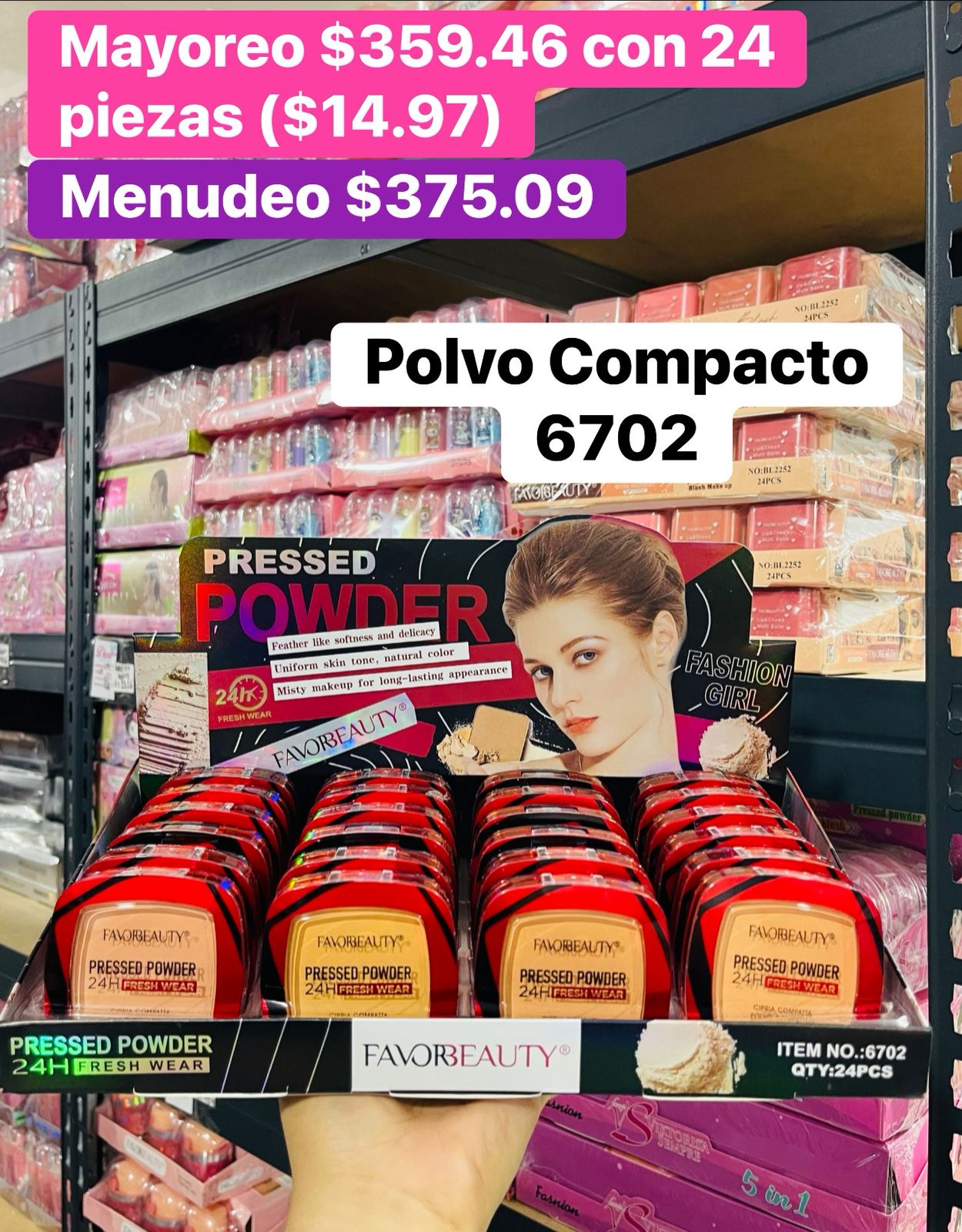 POLVO COMPACTO 6702 B/24