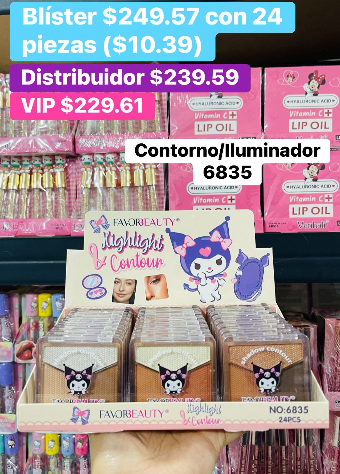 CONTORNO/ILUMINADOR 6835 B/24