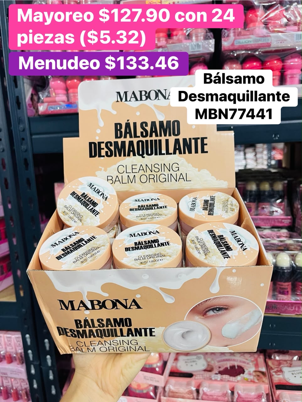 BALSAMO DESMAQUILLANTE MBN77441 B/24