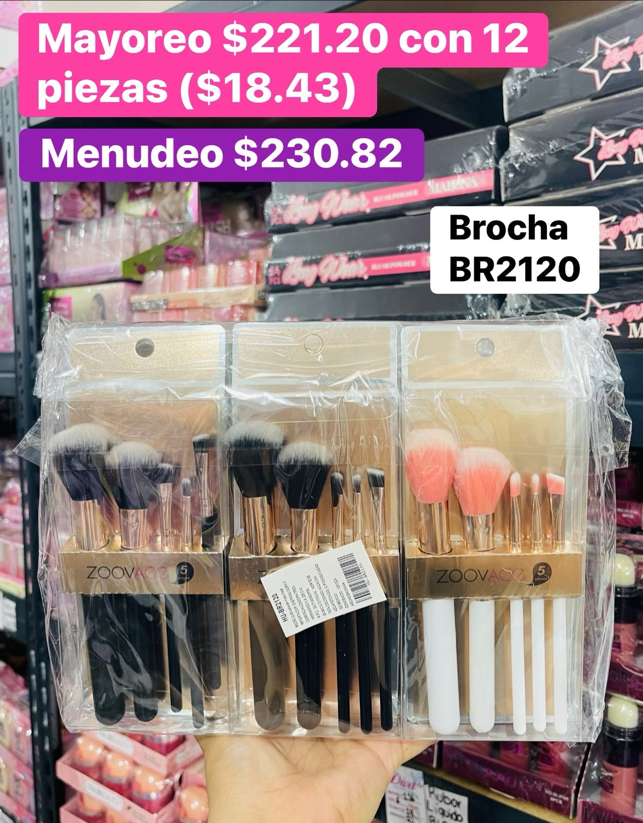 BROCHA BR2120 B/12