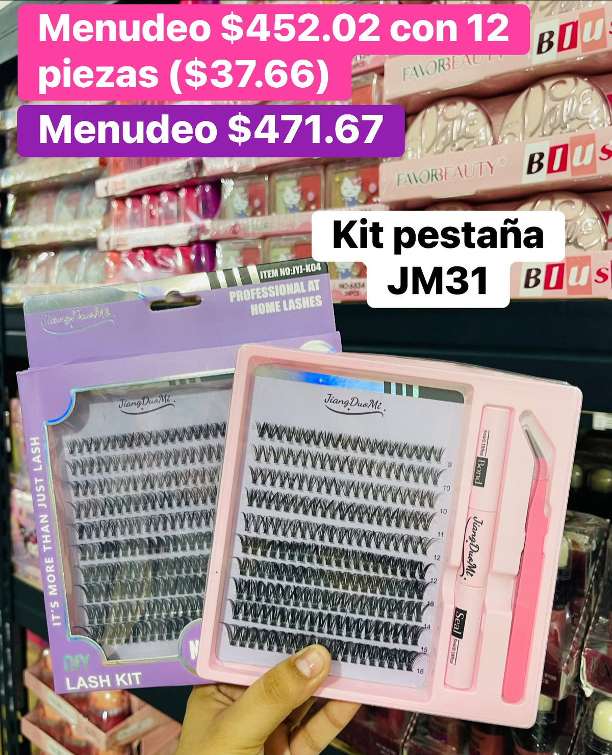KIT PESTAÑA B/12