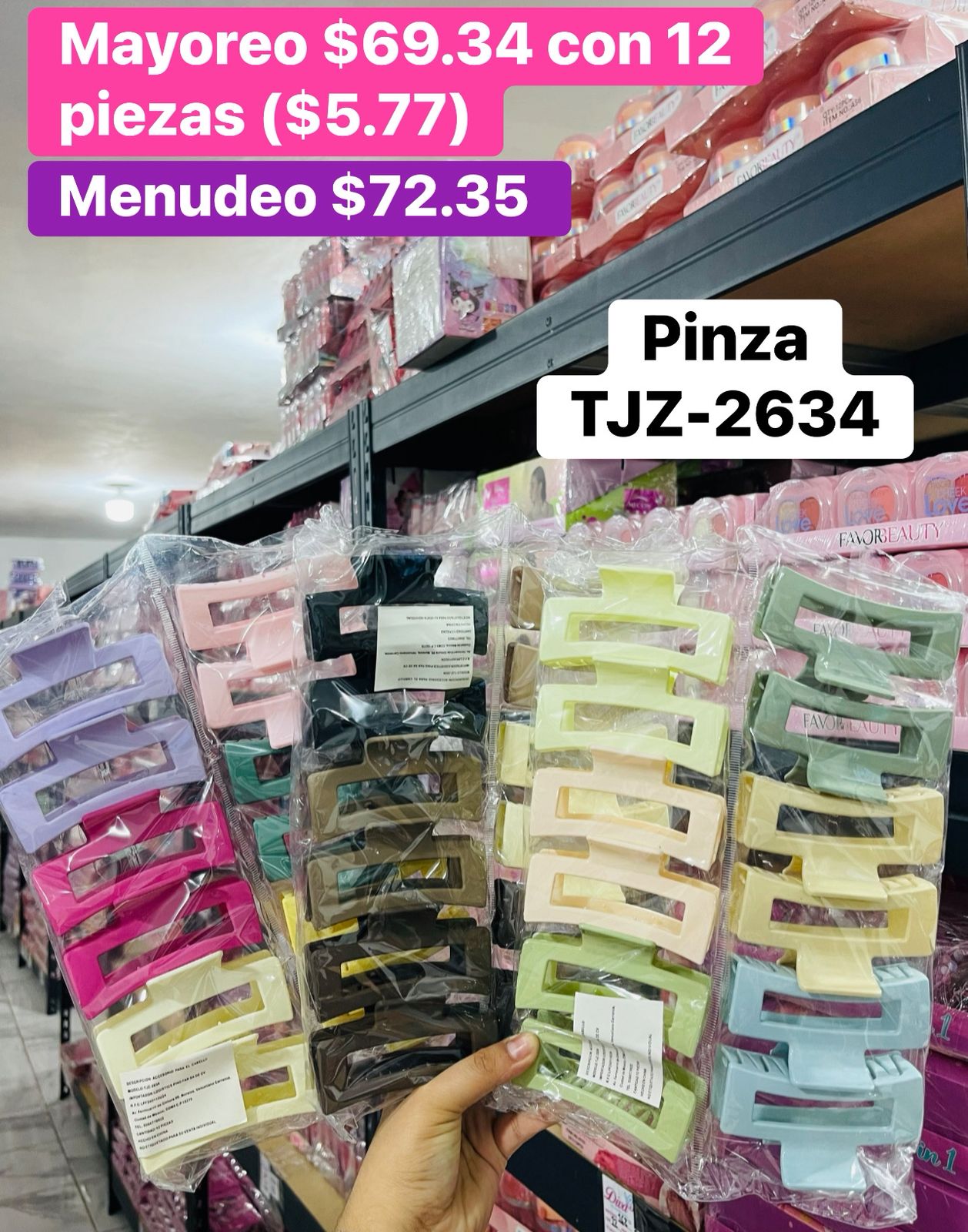 PINZA TJZ-2634 B/12