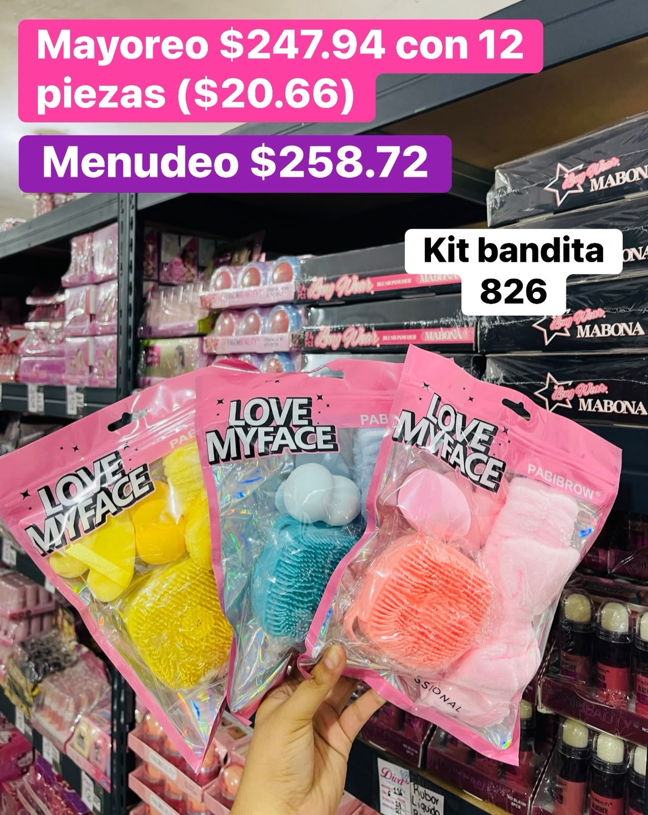 KIT ESPONJA 826 B/12