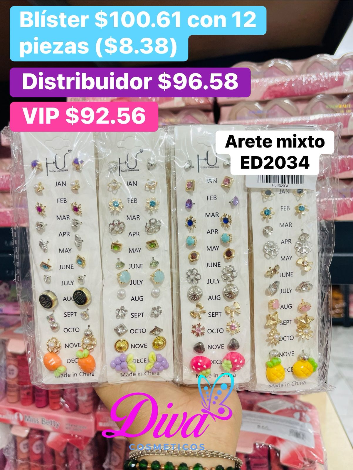 ARETE MIXTO ED2034 B/12