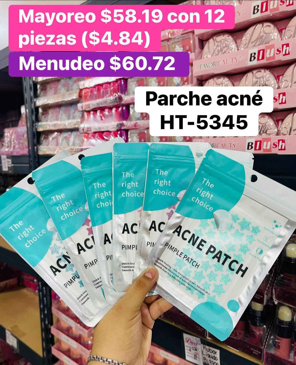 PARCHE ACNE HT2-5345 B/12