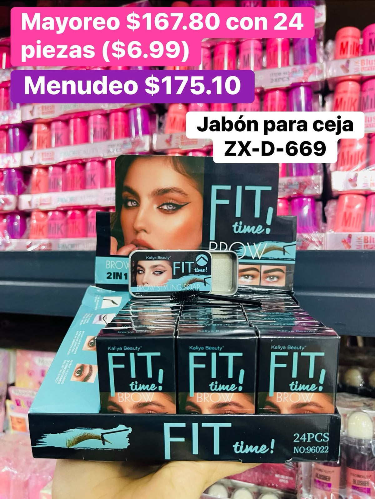 JABON CEJA FIT ZX-D669 B/24