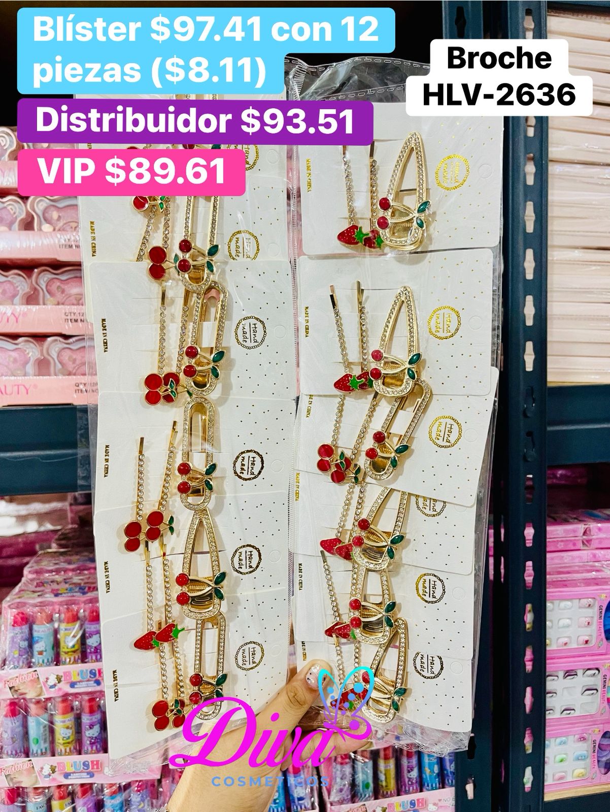 BROCHE HLV-2636 B/12