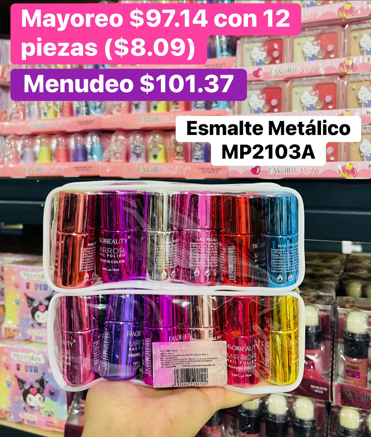 ESMALTE MP2103A B/12