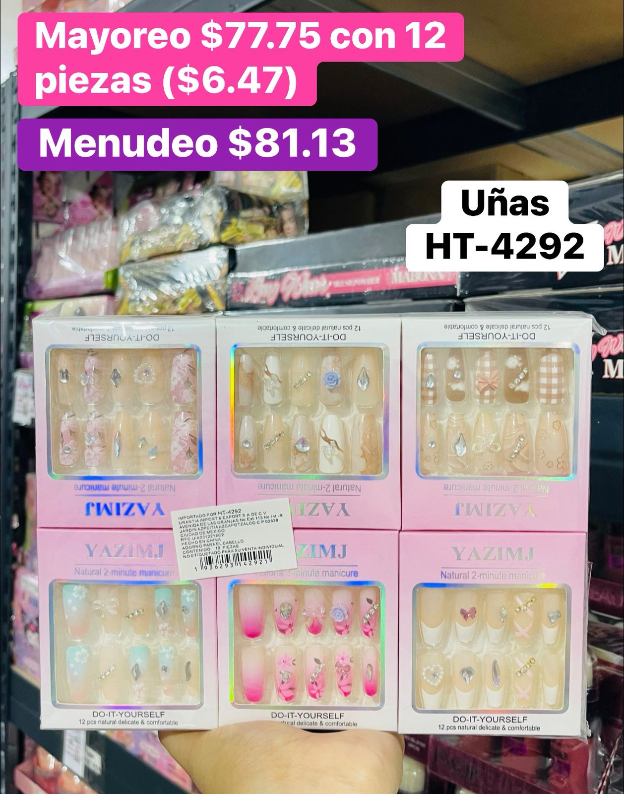 UÑA HT-4292 B/12