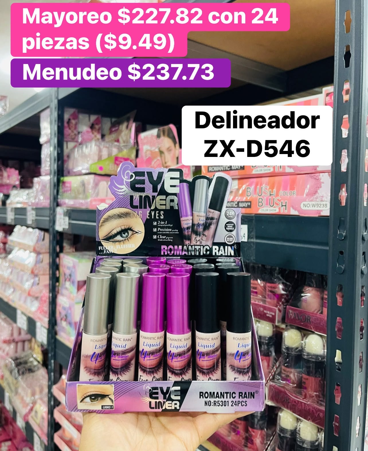 DELINEADOR ZX-D546 B/24