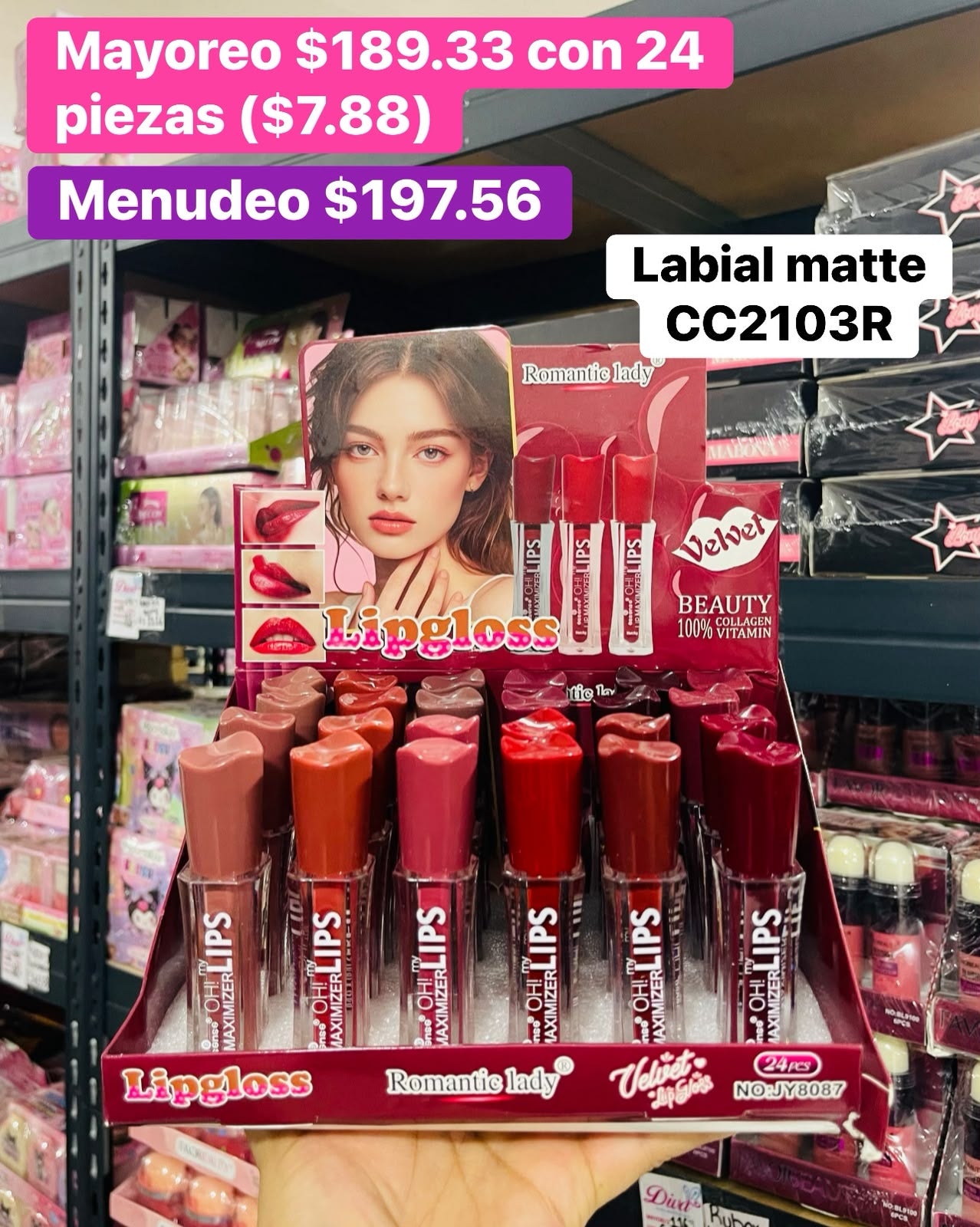 LABIAL MATTE CC2103R B/24