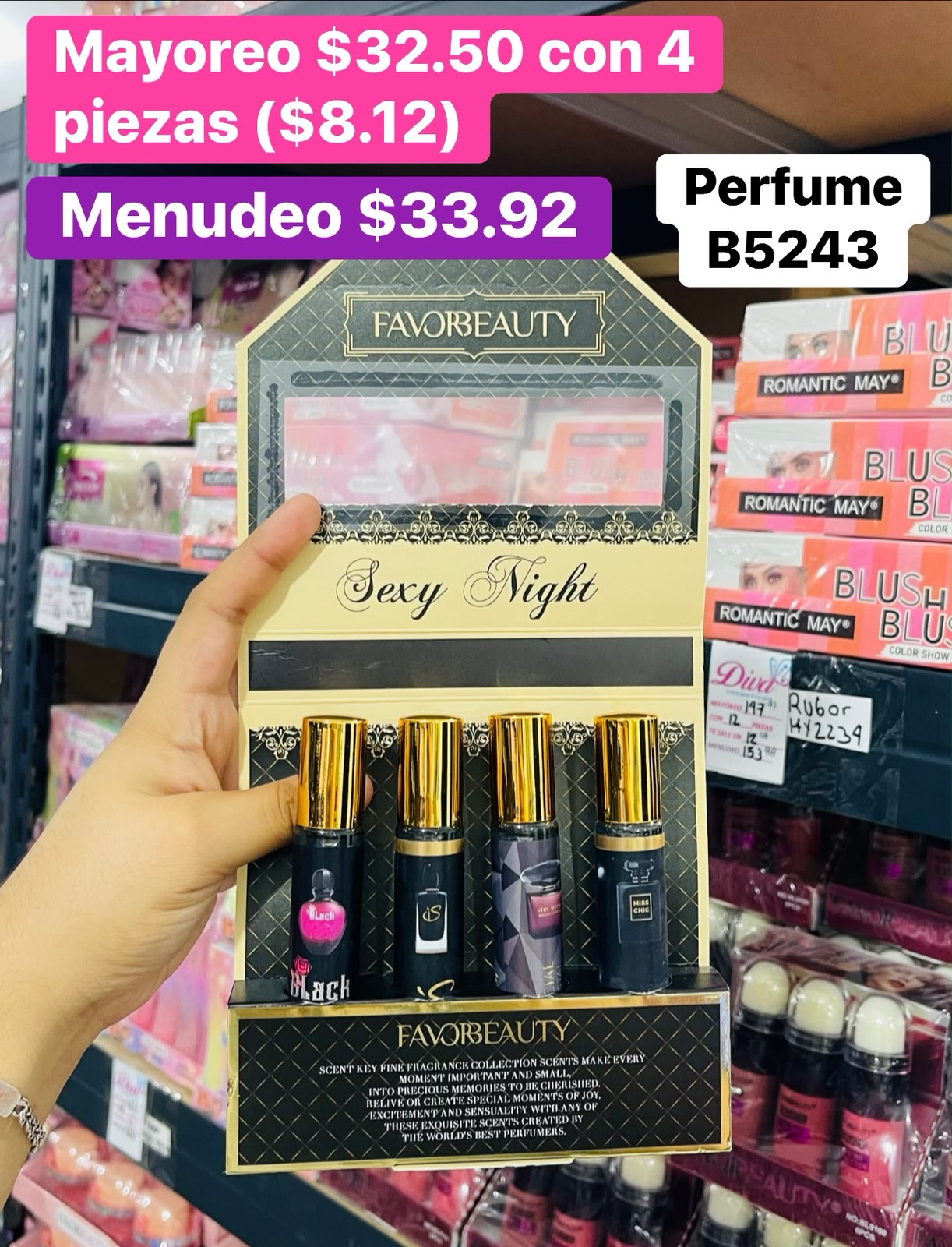 PERFUME B5243 B/4