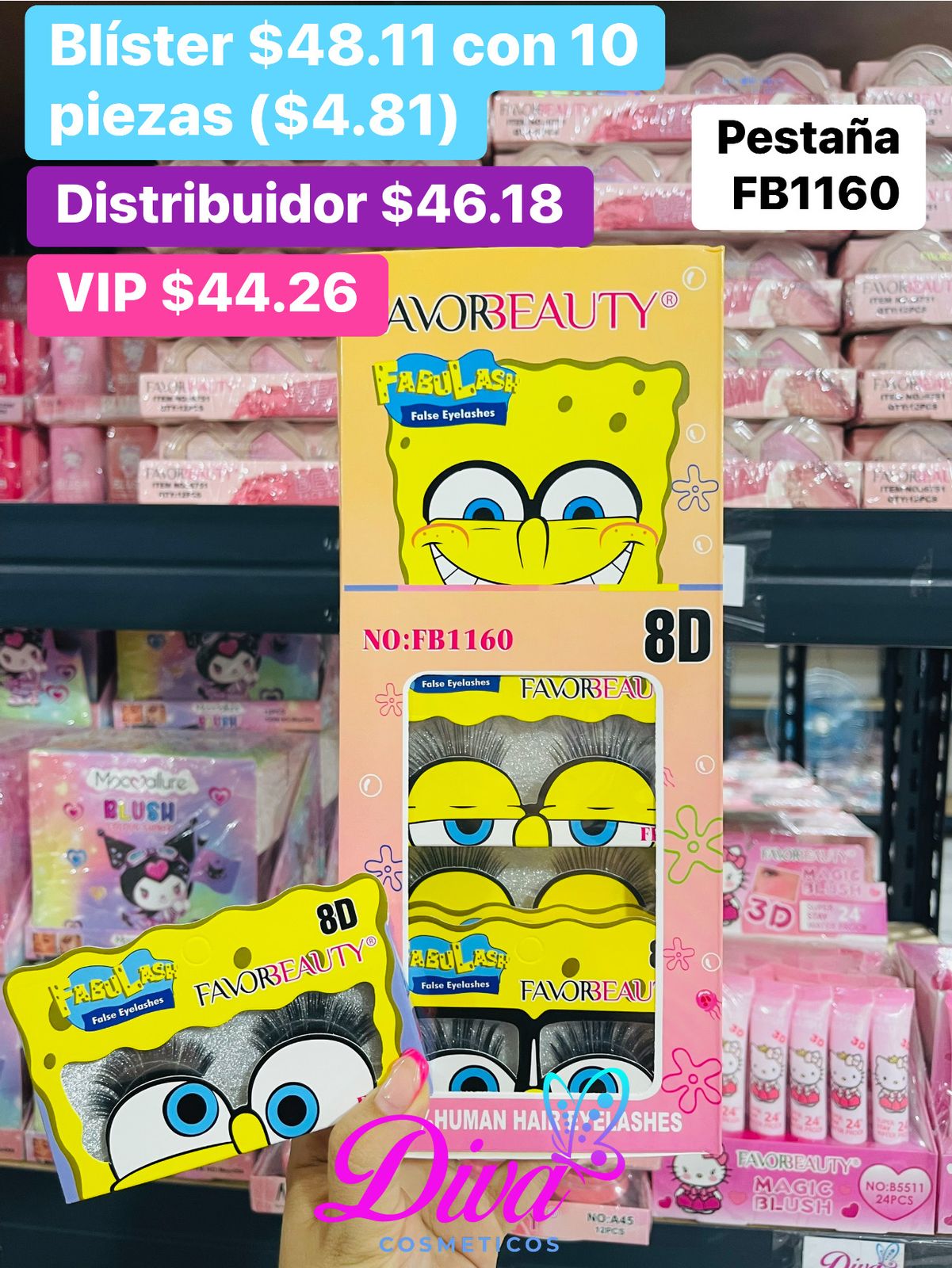 PESTAÑA FB1160 B/10