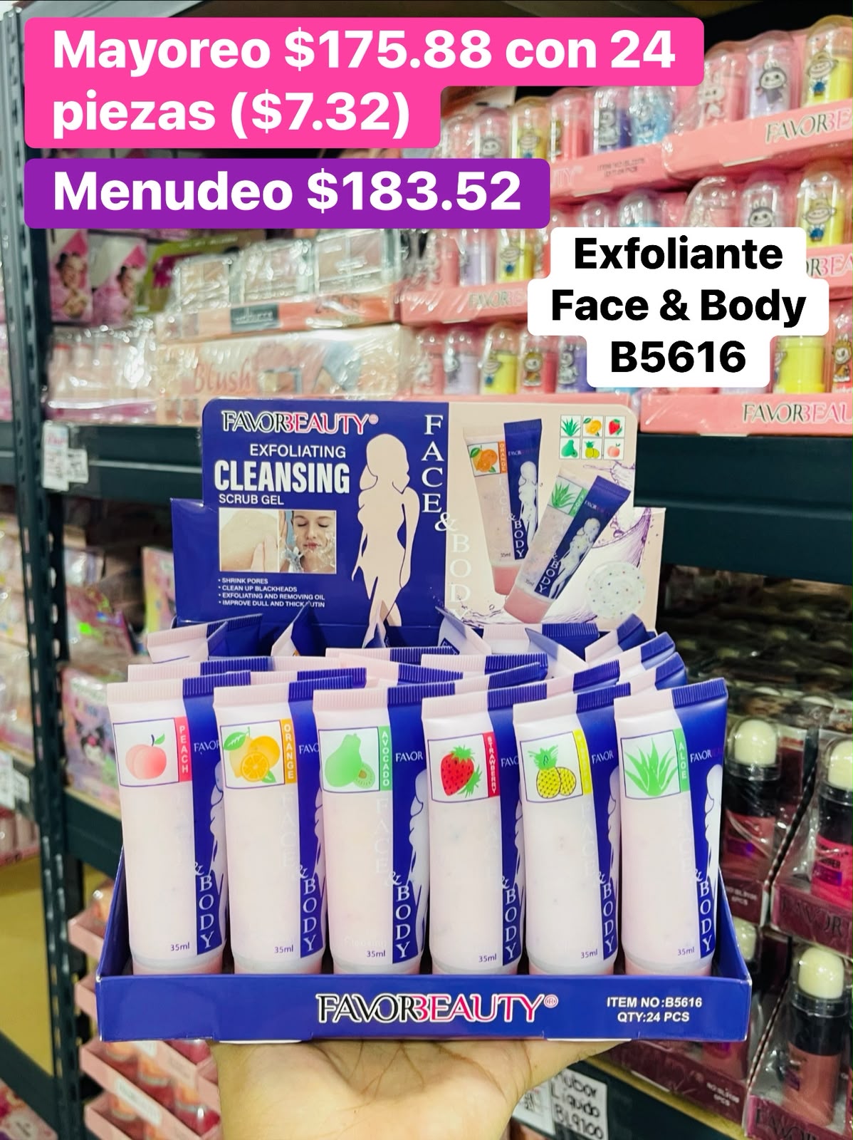 EXFOLIANTE B5616 B/24