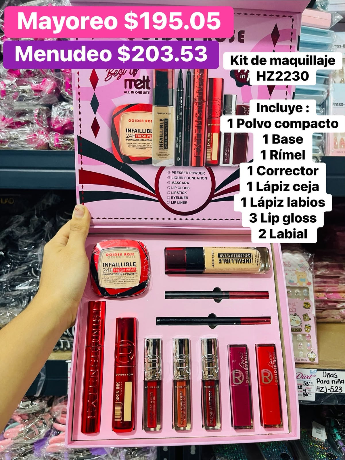 KIT MAQUILLAJE HZ2230