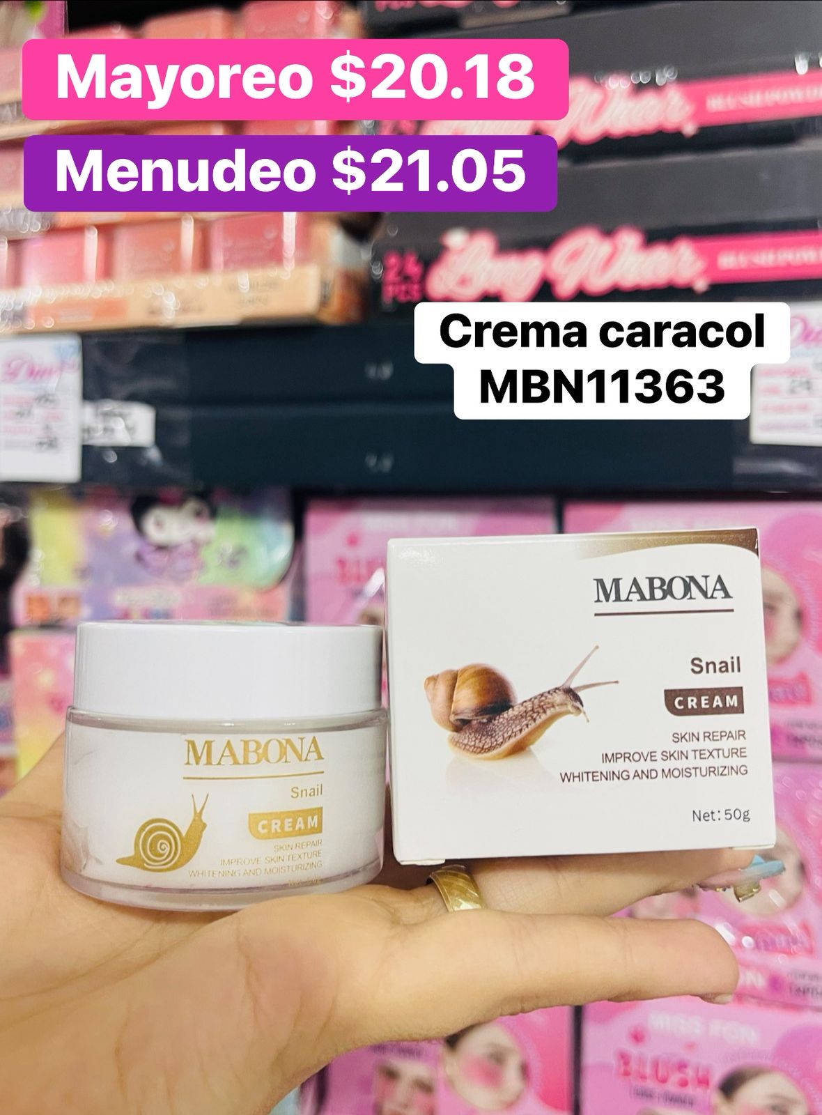 CREMA CARACOL MBN11053