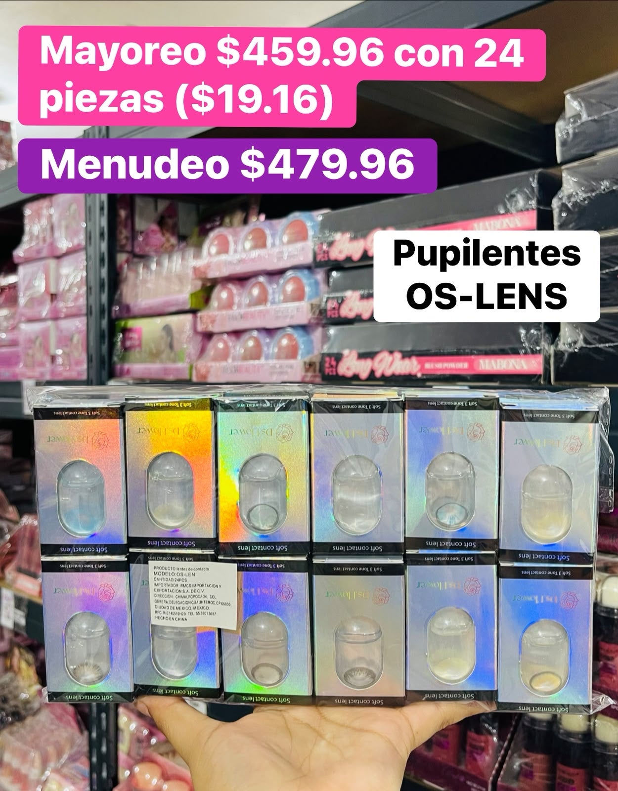 PUPILENTES OS-LEN B/24
