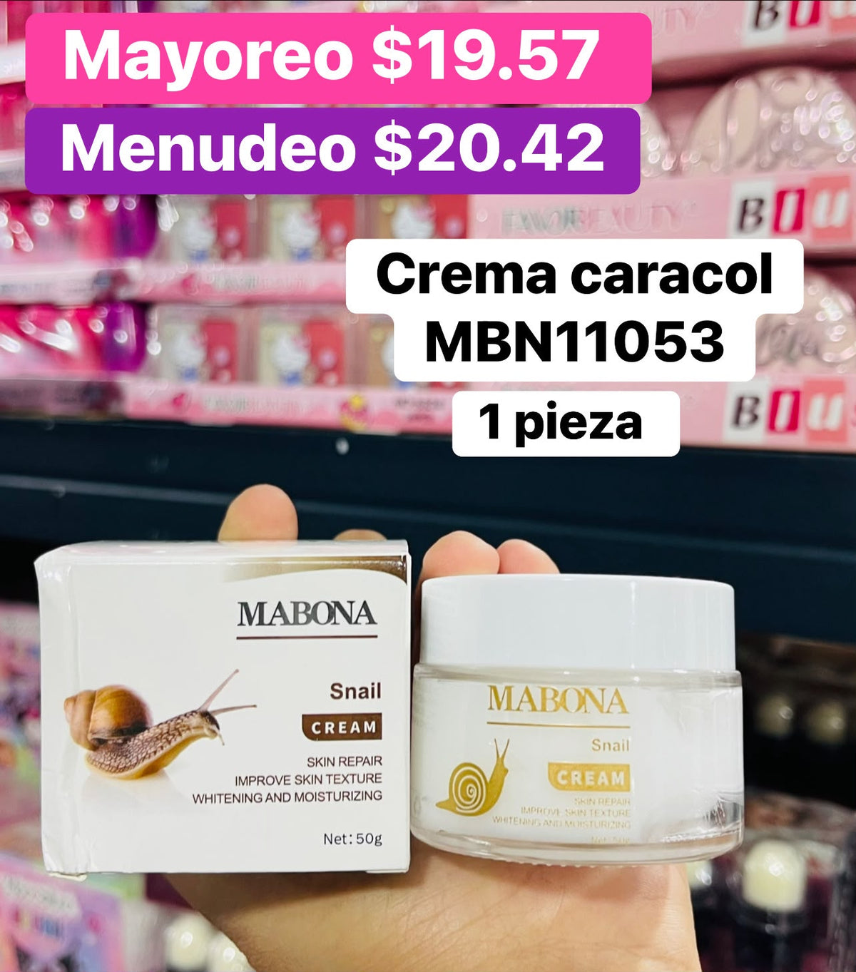 CREMA CARACOL MBN11053