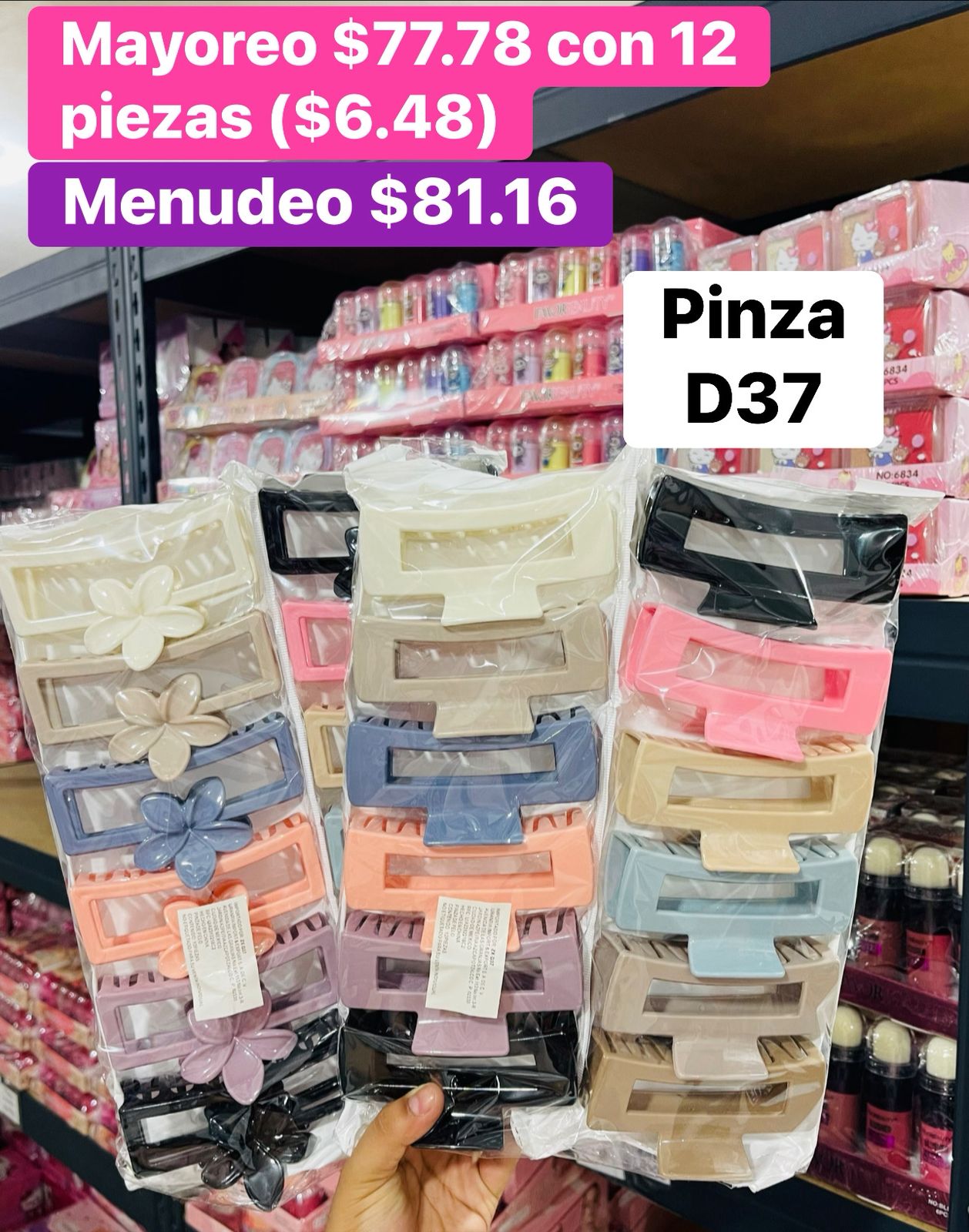 PINZA ZX-D37 B/12