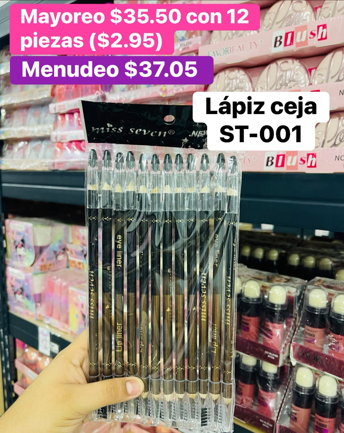 LAPIZ CEJA ST-001 B/12