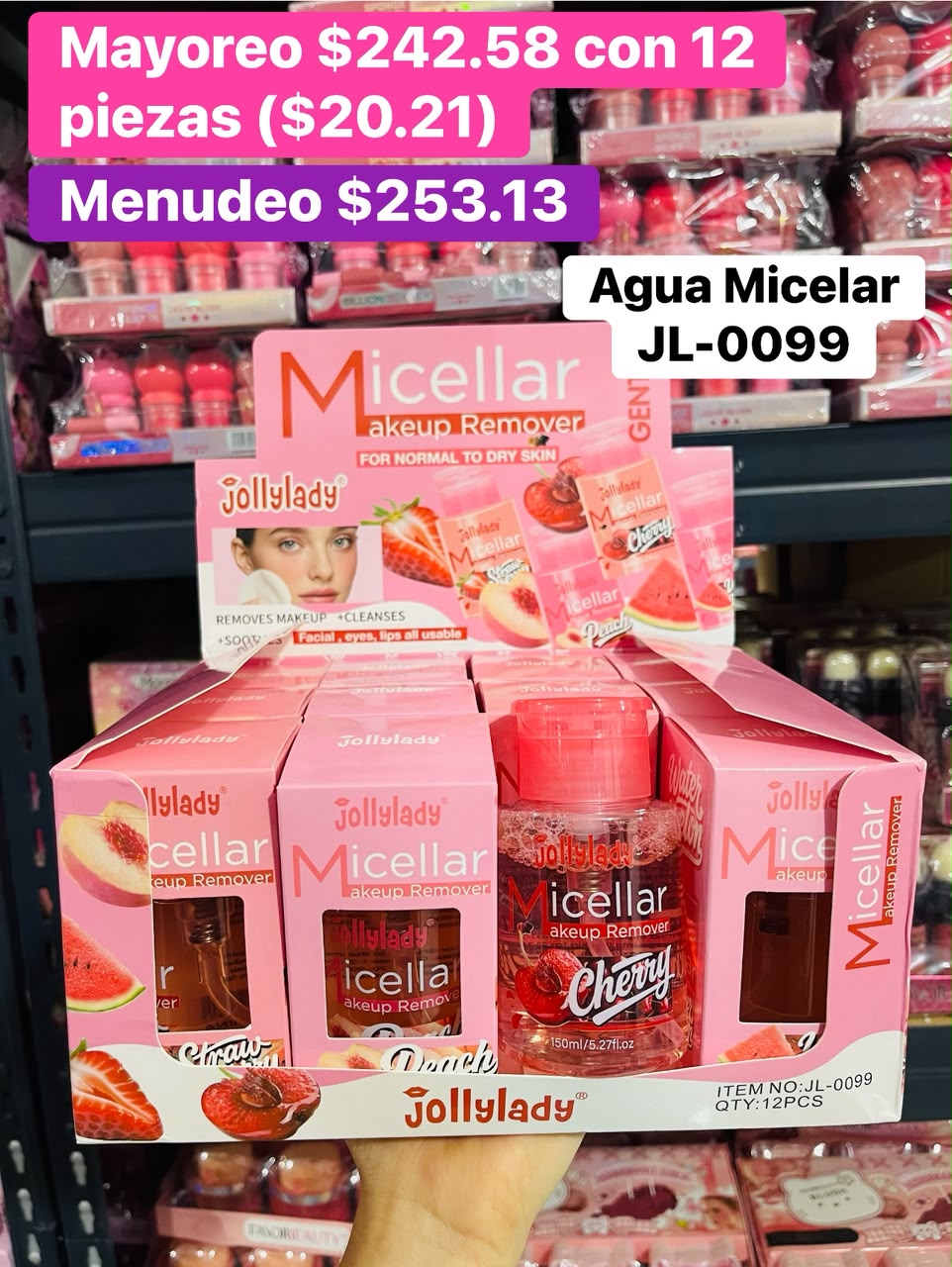 AGUA MICELAR JL-0099 B/12