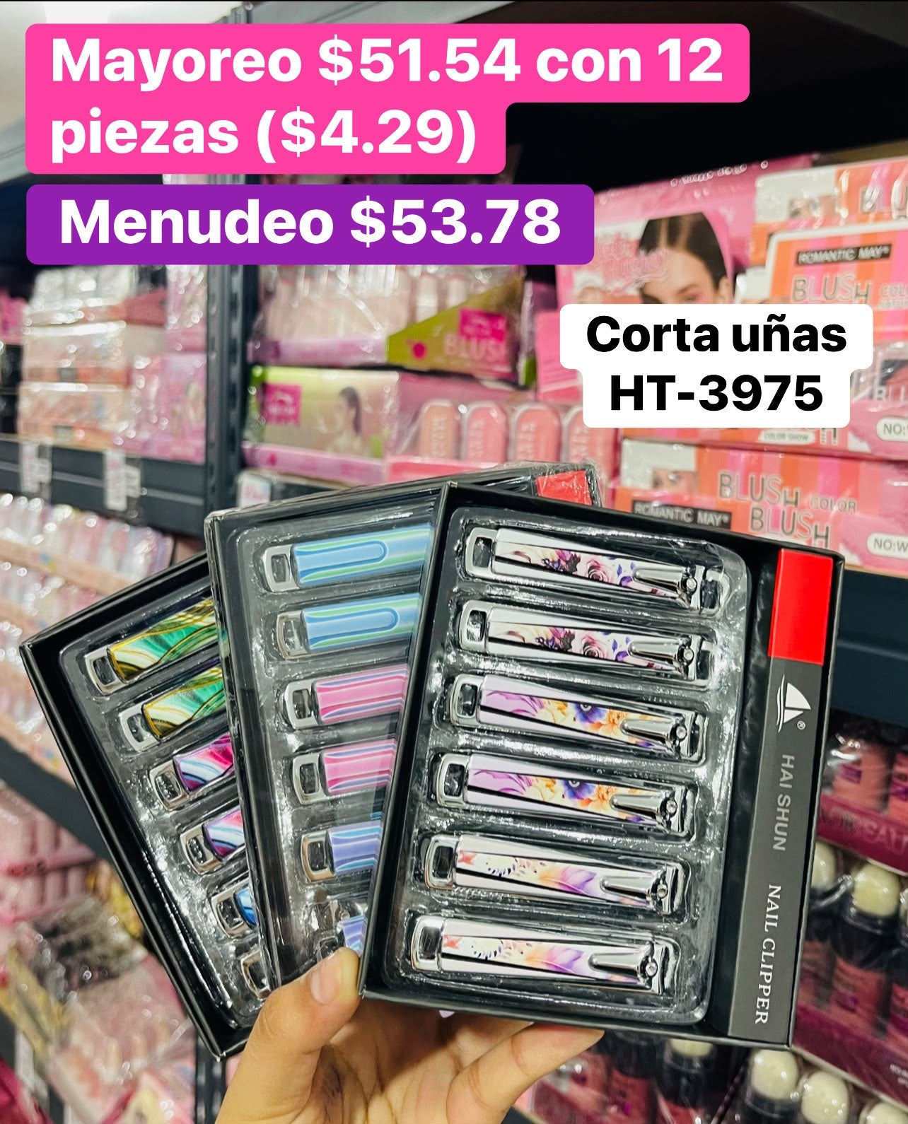CORTA UÑAS HT-3975 B/12