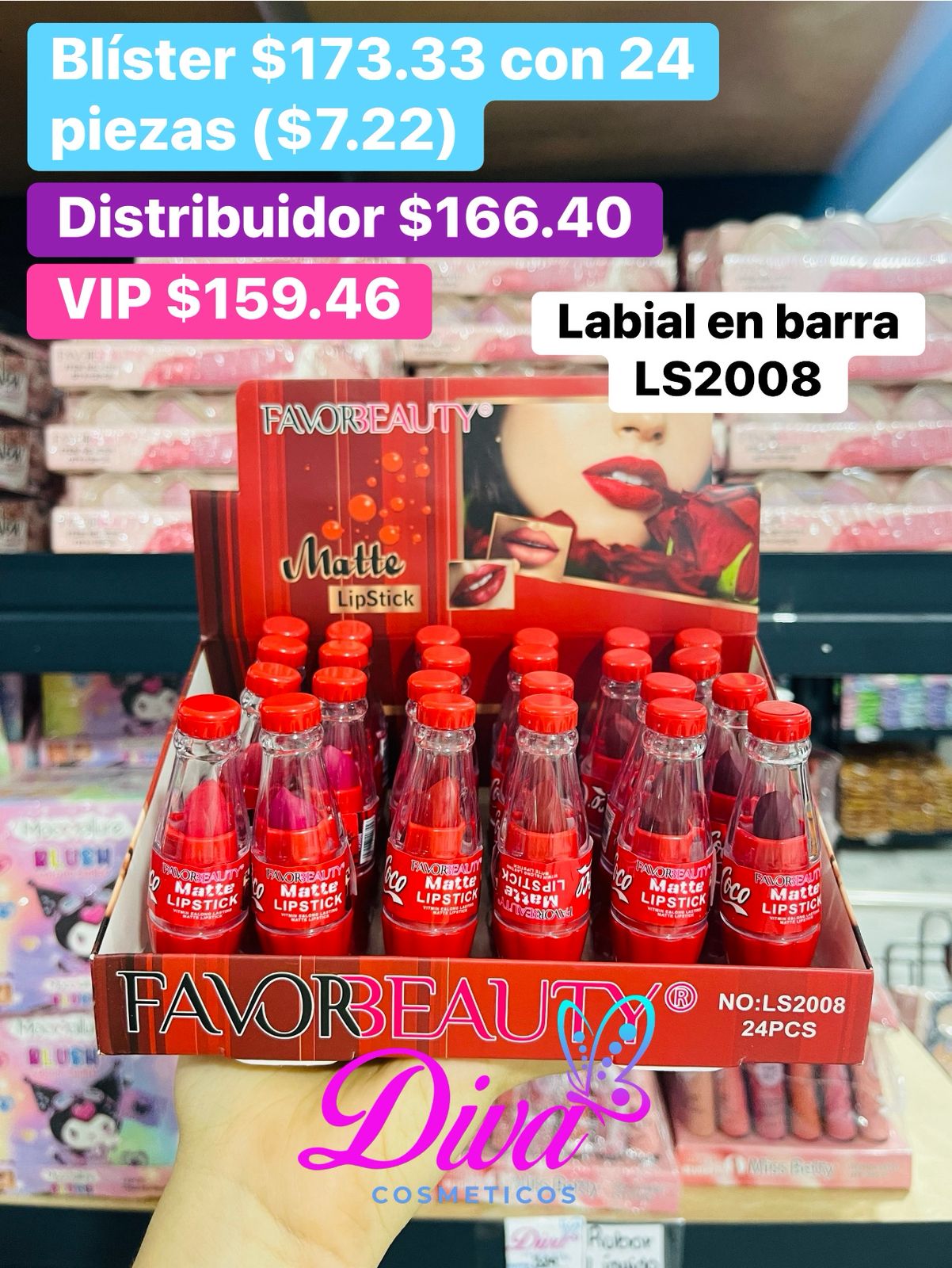 LABIAL BARRA LS2008 B/24