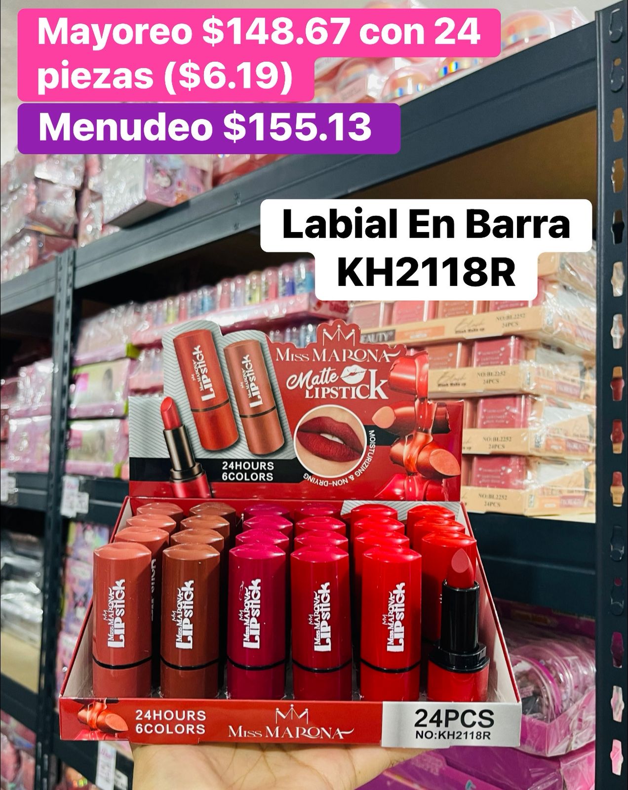 LABIAL KH2118R B/24