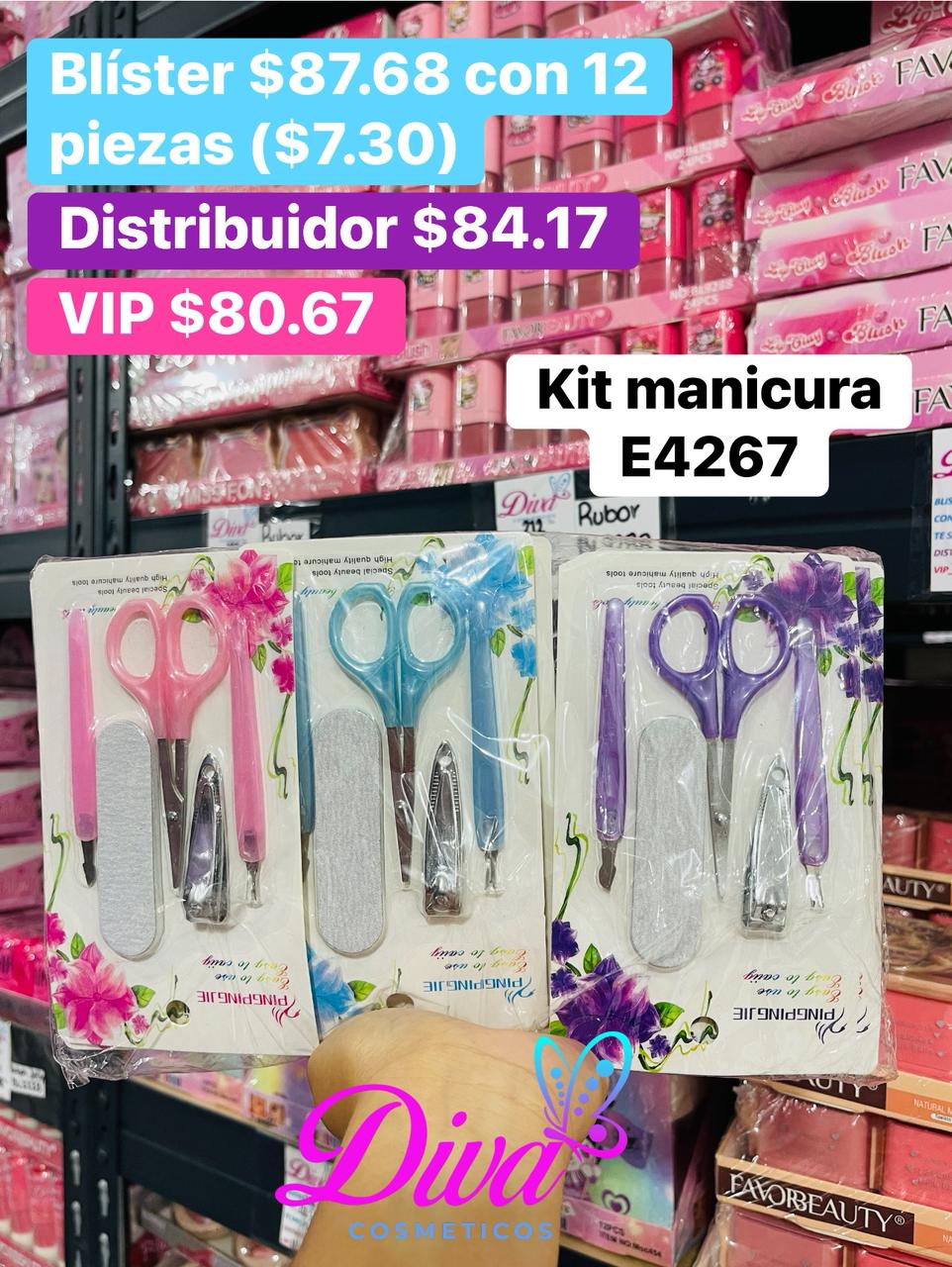 KIT MANICURE E4267 B/12
