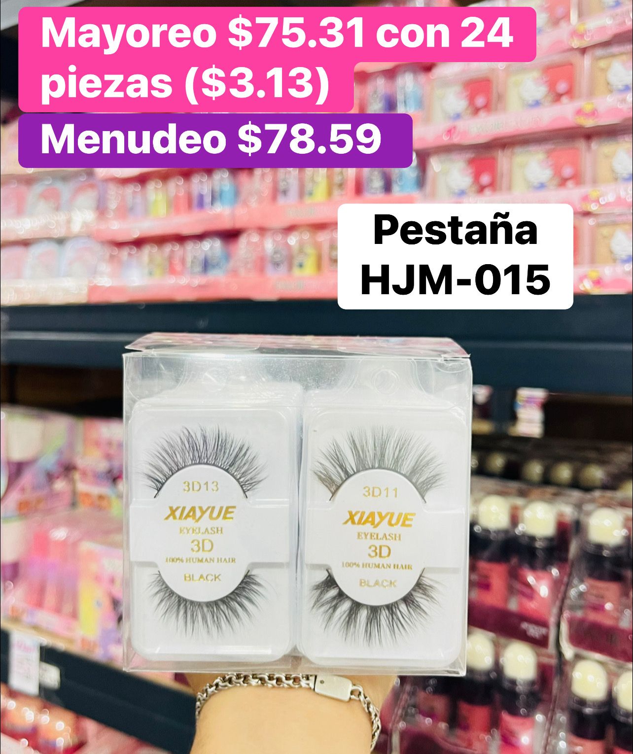 PESTAÑA HMJ-015 B/24