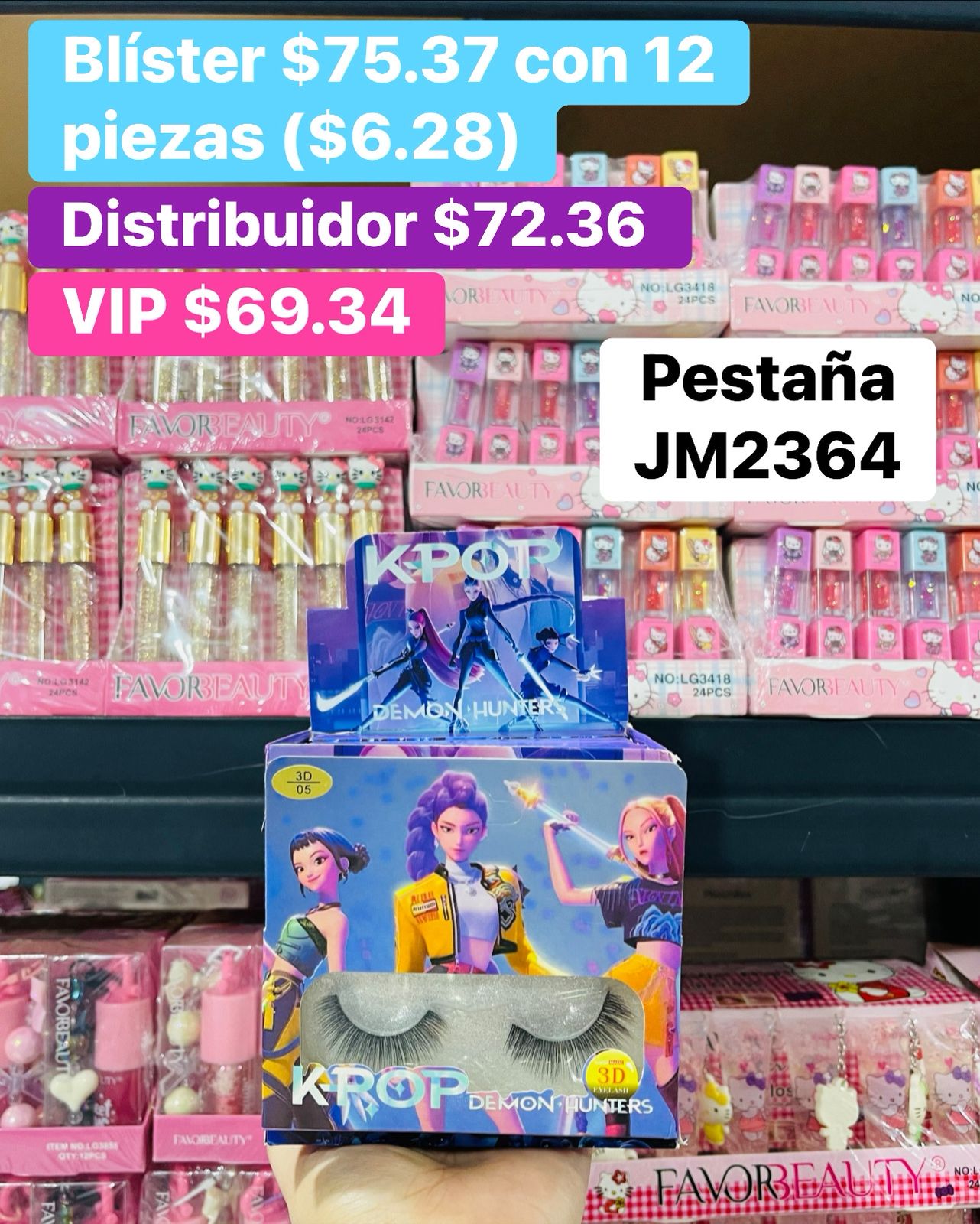 PESTAÑA JM2364 B/12
